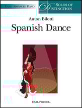 Spanish Dance piano sheet music cover